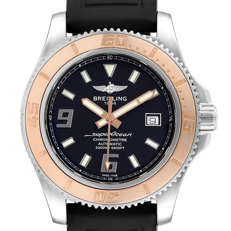 breitling uhr rosegold|breitling superocean 44 rose gold.